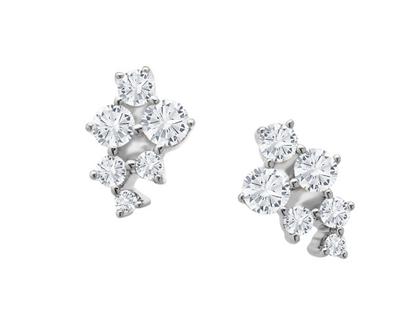 Giloy-Bellaluce Bella Luce Giulia Ohrstecker 0,50ct – Ohrschmuck Ohrstecker aus 585 Weißgold.