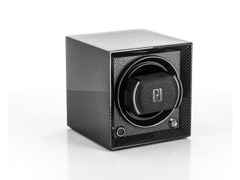 Paul Design Gentlemen  1 Uhrenbeweger Holz Carbon – Uhrenbeweger Uhrenbeweger für 1 Uhr aus Holz, Carbon und und . – Ansicht 3