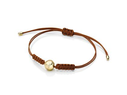 Schmuckwerk Meine Welt: Armband in Gelbgold mit Brillant 8mm – Armschmuck Armband aus 750 Gelbgold.