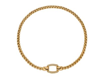 Halsschmuck Collier aus 750 Gelbgold.