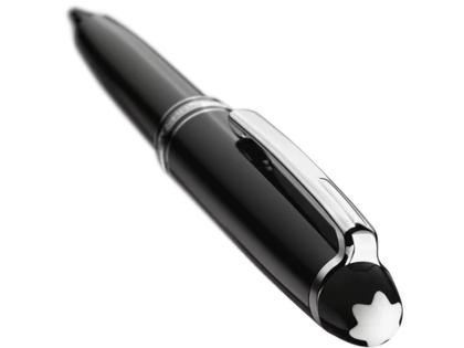 Montblanc Meisterstück Classique Drehbleistift 0,5mm Edelharz platinumbeschichtet – Schreibgeräte Bleistift aus Edelharz und und platiniert. – Ansicht 3