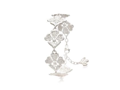 Brigitte Adolph Jewellery Design Flora Armband Silber 18,5cm – Armschmuck Armband in silber und aus 925 Silber.