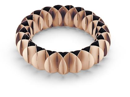 Niessing Phoenix Armreif Classic Red – Armschmuck Armreif in rotgold und aus 750 Rotgold.