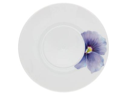 Meissen Giant Bloom Kaffeetasse "Stiefmütterchen" – Porzellanwaren Tafelporzellan in weiß und aus Porzellan. – Ansicht 2