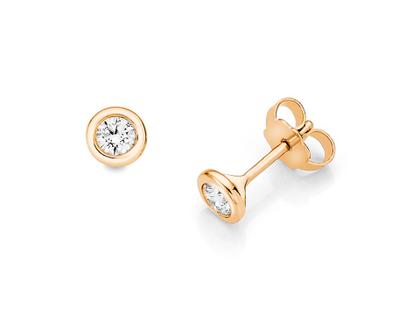 Ohrschmuck Ohrstecker aus 585 Rotgold.