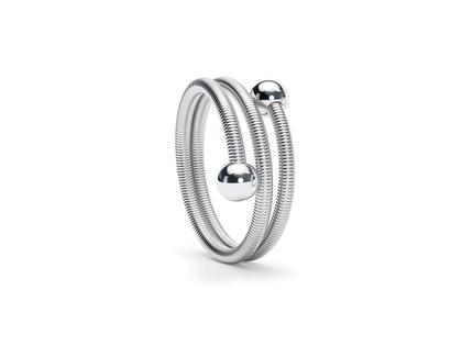 Niessing Colette C Embrace Ring 2-fach Platinum – Ringe Ring aus 950 Platin.