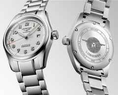 Longines Spirit Automatik Edelstahl 42 mm silbernes Zifferblatt Edelstahlband – Herrenuhren Uhr mit Datum aus Edelstahl. Das Gehäuse ist rund und silber. Das Edelstahlarmband ist silber. Das Zifferblatt ist arabisch Index und silber. – Ansicht 2