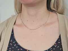 Chimento Bamboo Diamond Weißgold Collier mit Brillanten 0,250ct – Halsschmuck Collierkette aus 750 Weißgold. – Ansicht 2