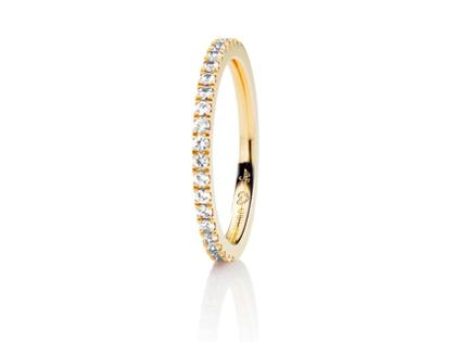 Capolavoro The Romance Collection Diamante in Amore Ring Bella Gelbgold 21 Diamanten – Ringe Ring mit Besatz aus 750 Gelbgold.