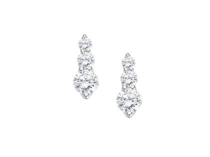 Giloy-Bellaluce Bella Luce Ohrstecker Weißgold mit Brillanten 0,250ct – Ohrschmuck Ohrstecker aus 585 Weißgold.