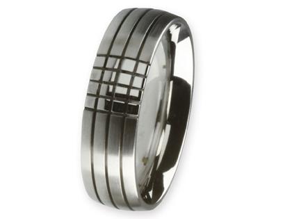 Ernstes Design Ring Nr. 104 R145.6 – Ringe Trauring aus Edelstahl.