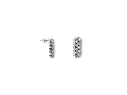 Schaffrath ZOOM Ohrstecker Weißgold mit Brillanten verstellbar – Ohrschmuck Ohrstecker aus 750 Weißgold.