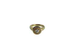 Jörg Heinz (E)Motion Ring Gelbgold 18mm mit Brillanten 0,400ct – Ringe Ring mit Besatz in gelbgold und aus 750 Gelbgold. – Ansicht 2