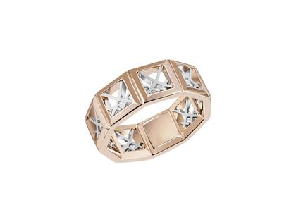 Meissen Schwerter  Ring 1722 Swords Insignum Roségold – Ringe Ring aus 750 Rotgold.
