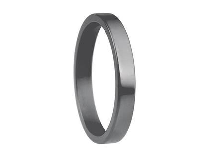 Bering Arctic Symphony Innenring schmal blank Keramik Grau – Ringe Ring aus Keramik.