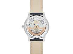 Frederique Constant Manufacture The Elements Collection 2026 limitiertes Set – Herrenuhren Uhr mit Datum aus Edelstahl und Leder. Das Gehäuse ist rund und silber. Das Armband ist ein Lederarmband Kroko / Alligator. Der Zifferblatt ist ein Index. – Ansicht 9