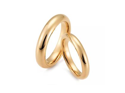 Gerstner Basic-Kollektion Trauring Paar aus 585/- Gelbgold – Ringe Trauring in gelbgold und aus 585 Gelbgold.