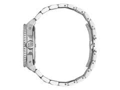 Gucci Dive Automatik Edelstahl 40mm silbernes Zifferblatt Metallband YA136357 – Herrenuhren Uhr ohne Datum aus Edelstahl, PVD beschichtet und vergoldet. Das Gehäuse ist rund und silber. Das Edelstahlarmband ist silber. Das Zifferblatt ist ein Index in silber. – Ansicht 3