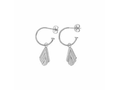Heiring Faggio Creolen Klein Silber – Ohrschmuck Creolen aus 925 Silber und und rhodiniert.