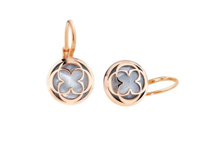 Capolavoro Rose Ohrhänger Roségold – Ohrschmuck Ohrhänger aus 750 Rotgold.