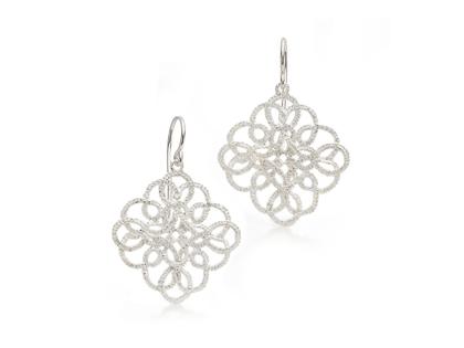 Brigitte Adolph Jewellery Design Samarkand Ohrhänger Silber 4,6cm – Ohrschmuck Ohrhänger in silber und aus 925 Silber.