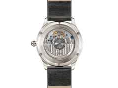 Sinn Spezialuhren 1739 Ag B Automatik Silbergehäuse 39mm blaues Zifferblatt braunes Lederband – Herrenuhren Uhr ohne Datum aus 925 Silber und Leder. Das Gehäuse ist rund und silber. Das Lederarmband ist braun. Das Zifferblatt ist ein Index in blau. – Ansicht 2