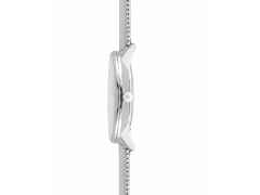 Junghans FORM Damen Quarz Edelstahl 34mm weißes Zifferblatt Metallband – Damenuhren Uhr mit Datum aus Edelstahl. Das Gehäuse ist rund und silber. Das Edelstahlarmband ist silber. Das Zifferblatt ist ein Index in weiß. – Ansicht 2