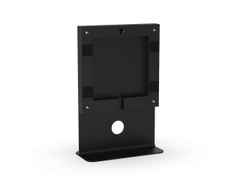 Qlocktwo Earth 45 STAND BLACK Edelstahl mit schwarzer Halterung – Weitere Accessoires Sonstige Accessoires in silber und aus Edelstahl und Kunststoff.