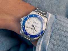Longines HydroConquest Sylt Edition 2026 Automatik Edelstahl 39mm weißes Zifferblatt Metallband – Herrenuhren Uhr mit Datum aus Edelstahl und Keramik. Das Gehäuse ist rund und silber. Das Edelstahlarmband ist silber. Das Zifferblatt ist ein Index in weiß. – Ansicht 15