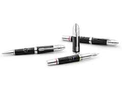 Montblanc Special Edition Great Characters Walt Disney Rollerball – Schreibgeräte Rollerball in schwarz und aus Edelharz. – Ansicht 6