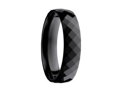 Bering Arctic Symphony Innenring breit facettiert Keramik schwarz – Ringe Ring aus Keramik.