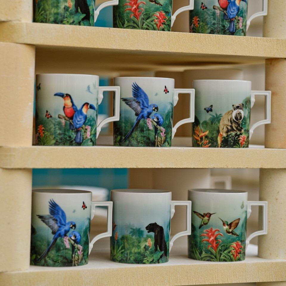 Meissen MUG Collection Henkelbecher Amazonas - Black Panther – Porzellanwaren Tafelporzellan in weiß und aus Porzellan. – Ansicht 5