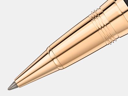 Montblanc Around the World in 80 Days Solitaire LeGrand Rollerball dunkelgrau – Schreibgeräte Rollerball in grau und aus Holz, Edelharz, platiniert und vergoldet. – Ansicht 2