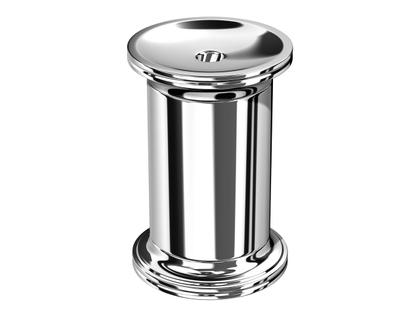 El Casco Zylinderspitzer aus Messing verchromt – Büroaccessoires Sonstige Accessoires in silber und aus Messing. – Ansicht 2
