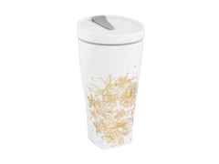 Meissen Coffee to Go Becher "Golden Onion Style" – Porzellanwaren Porzellandekoration in weiß und aus Porzellan. – Ansicht 2
