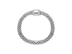 Fope Love Nest Flex'It Armband Weißgold 1 Schmuckelement Brillanten 1,07ct M flexibel – Armschmuck Armband aus 750 Weißgold. – Ansicht 2