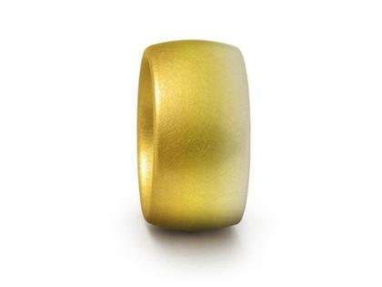 Ringe Ring aus 750 Gelbgold/Weißgold.