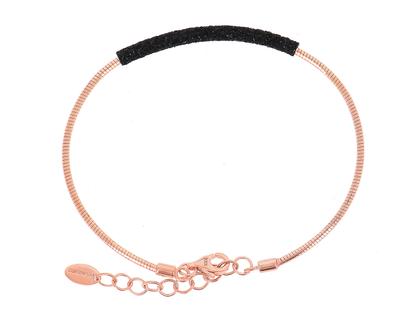 Pesavento DNA Shiny Armreif – Armschmuck Armreif aus 750 Rotgold, 925 Silber und und vergoldet.