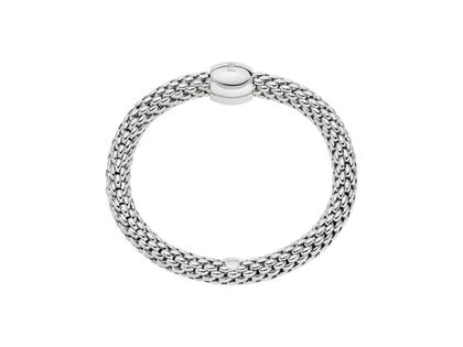 Fope Love Nest Flex'It Armband Weißgold 1 Schmuckelement Brillant 0,020ct M flexibel – Armschmuck Armband aus 750 Weißgold. – Ansicht 2