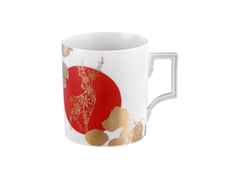 Meissen MUG Collection Henkelbecher "Hirsch" rot – Porzellanwaren Tafelporzellan in weiß und aus Porzellan.