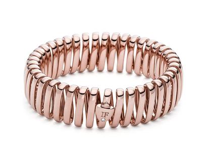 IsabelleFa L'Élastique Armband Rougeroyal 17mm – Armschmuck Armband aus 750 Rotgold.