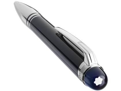 Montblanc StarWalker Doué Kugelschreiber Edelharz platiniert – Schreibgeräte Kugelschreiber aus Edelharz und und platiniert. – Ansicht 2