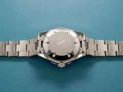 Oris Divers Sixty-Five Cotton Candy Automatik Edelstahl 38mm blaues Zifferblatt Metallband – Damenuhren Uhr mit Datum aus Edelstahl. Das Gehäuse ist rund und silber. Das Edelstahlarmband ist silber. Das Zifferblatt ist ein Index in blau. – Ansicht 2