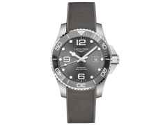 Longines HydroConquest Herrenuhr Automatik 43mm Edelstahl Keramiklunette grau Kautschukband kaufen