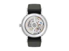 Nomos Glashütte Ludwig neomatik 39 Automatik Edelstahl weißes Zifferblatt Metallband – Herrenuhren Uhr ohne Datum aus Edelstahl. Das Gehäuse ist rund und silber. Das Edelstahlarmband ist silber. Das Zifferblatt ist arabisch Index und weiß. – Ansicht 3