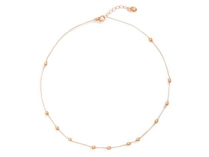 Nanis Sunset "Soffio" Collier Roségold – Halsschmuck Collier in roségold und aus 750 Rotgold.