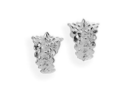 Drachenfels Design Dragonheart Ohrstecker Drachenschwanz – Ohrschmuck Creolen aus 925 Silber.
