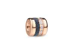 Bering Arctic Symphony Anhänger Edelstahl rosegold Friends4Ever 4 – Anhänger Anhänger mit Besatz aus Edelstahl, PVD beschichtet und und .