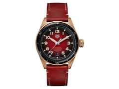 TAG Heuer Autavia Calibre 5 Chronometer Bronze rot Lederband kaufen