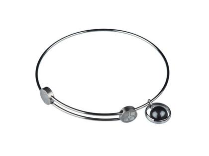 Ernstes Design A214.BLP Armreif – Armschmuck Armreif aus Edelstahl.